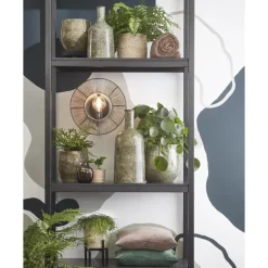 Mica Decorations Plantenpot - Terracotta - groen - 24 x 22 cm New