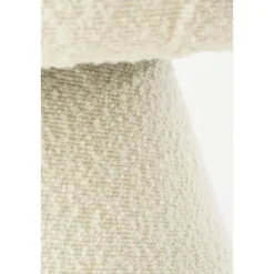 Mica Decorations Poef - H46 x Ø49 cm - Off White Hot