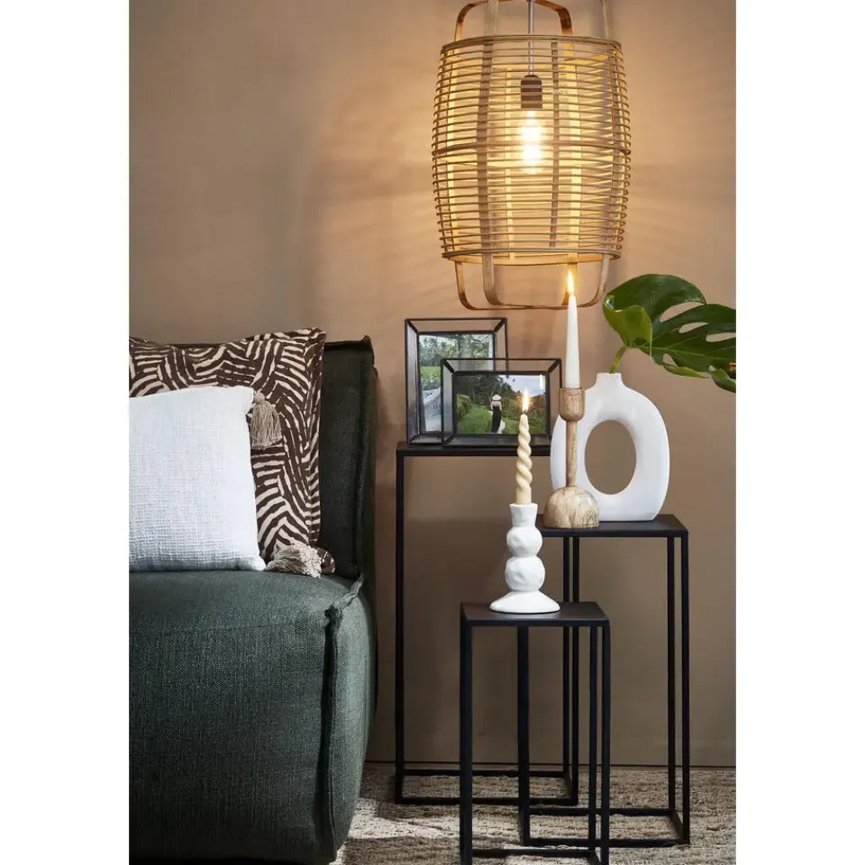 Mica Decorations Quinty Bijzettafel - Set van 3 - Zwart New