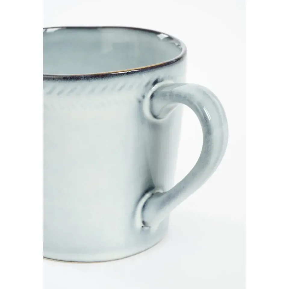 Mica Decorations Racco Serviesset 4 Persoons - Steengoed - Lichtgrijs Best