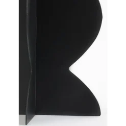 Mica Decorations Rafi Bijzettafel - H50 x Ø40 cm - IJzer - Zwart