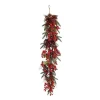 Mica Decorations Randell Kerstslinger - L110 x B18 x H10 cm - Rood Sale