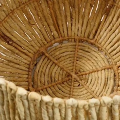 Mica Decorations Ronda Opbergmanden - H40 x Ø44 cm - Lichtbruin