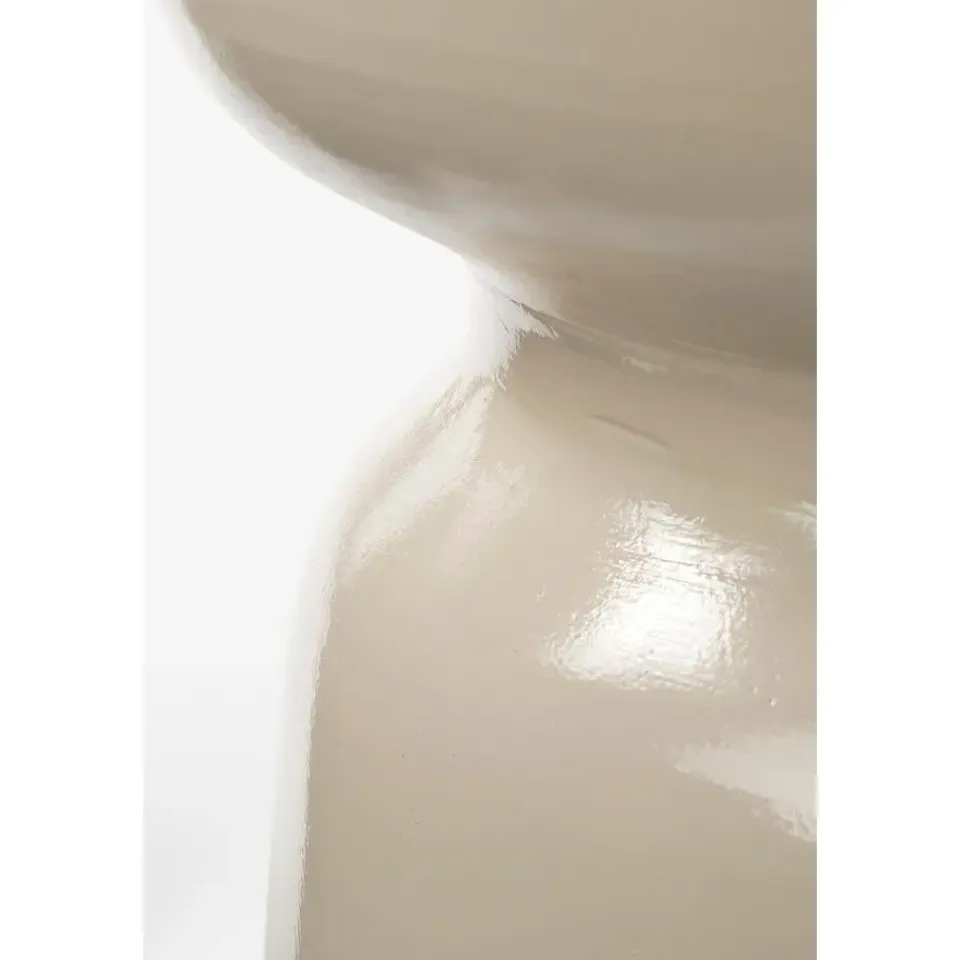 Mica Decorations Stage Bijzettafel - H45 x Ø35 cm - Cement - Beige Hot