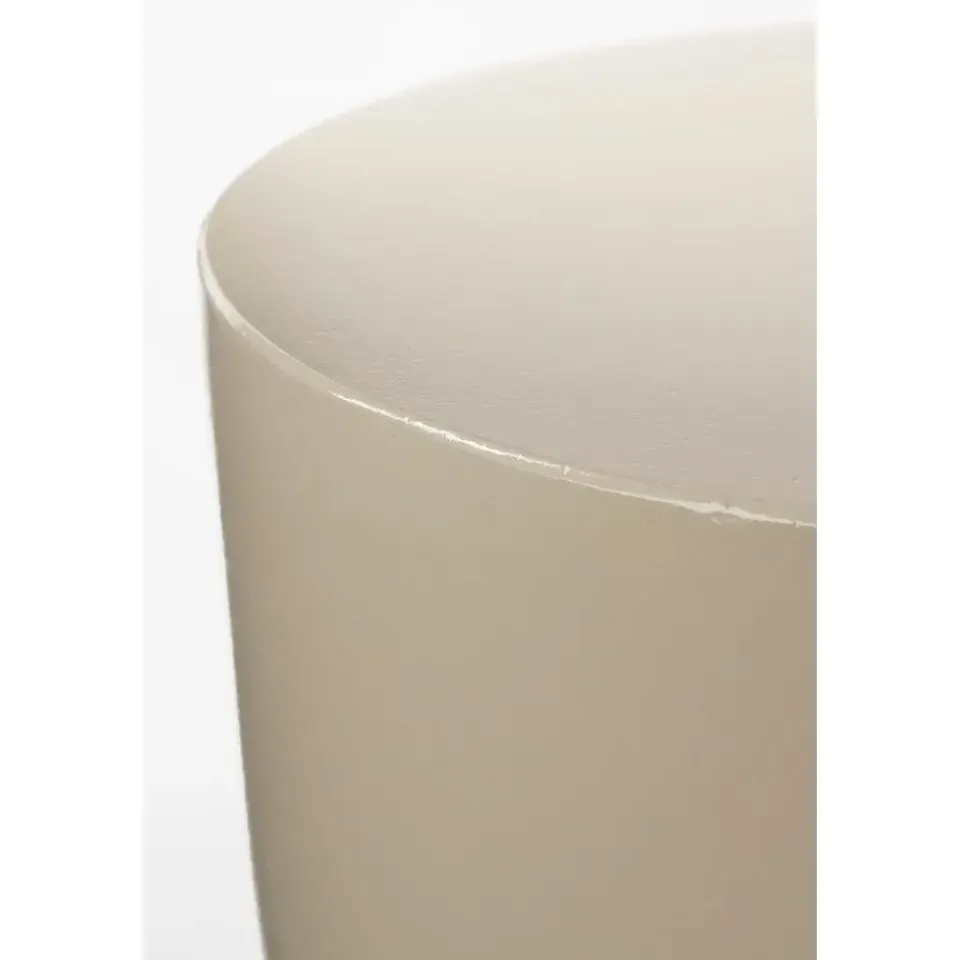 Mica Decorations Stage Bijzettafel - H45 x Ø35 cm - Cement - Beige Outlet