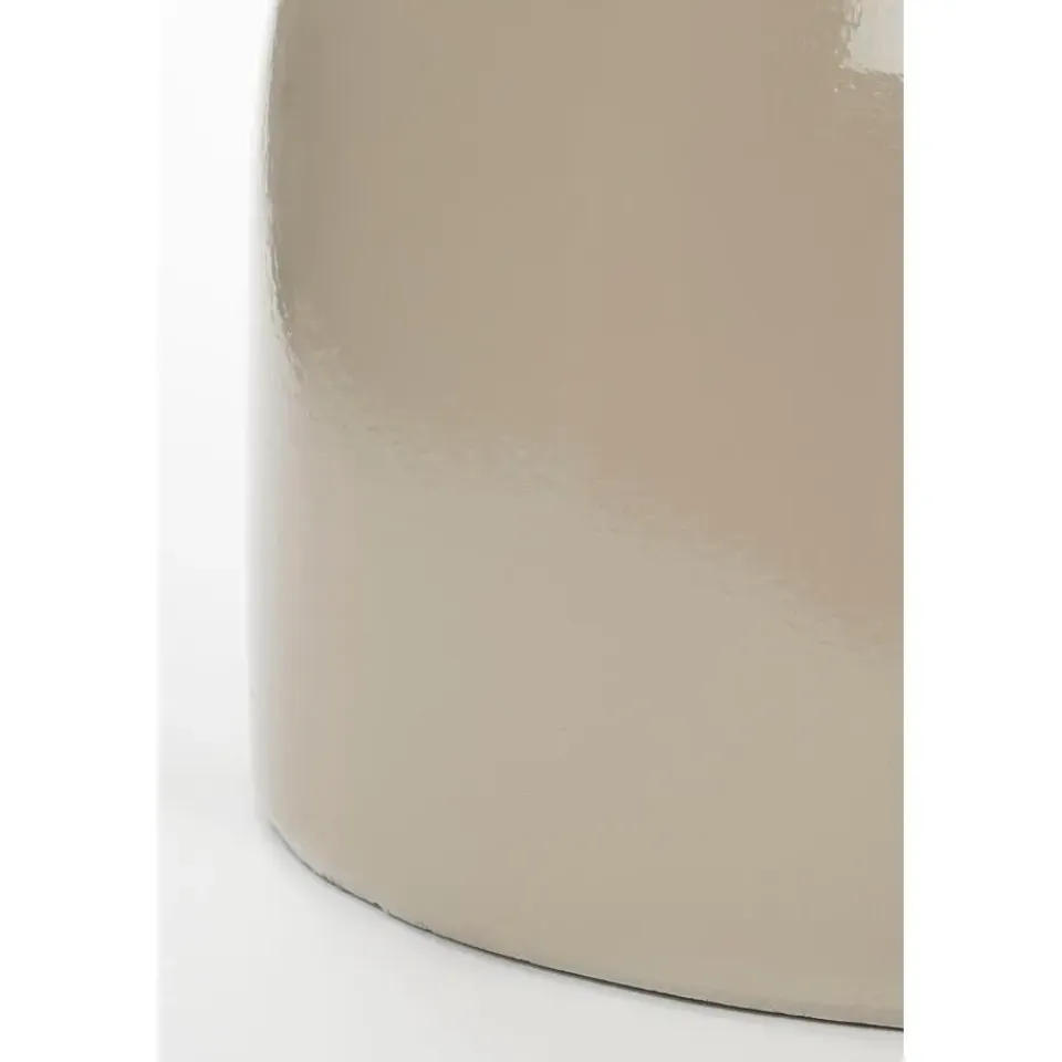 Mica Decorations Stage Bijzettafel - H45 x Ø35 cm - Cement - Beige Outlet