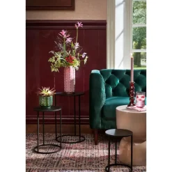 Mica Decorations Stage Bijzettafel - H45 x Ø35 cm - Cement - Beige Outlet