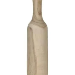 Mica Decorations Vaas - hout - bruin - 14 x 47 cm Online