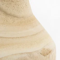 Mica Decorations Vaas - hout - bruin - 14 x 47 cm Online