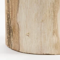 Mica Decorations Vaas - hout - bruin - 14 x 47 cm Online