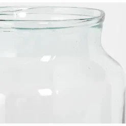 Mica Decorations Vaas cilinder - transparant - glas - 18 x 30 cm Sale