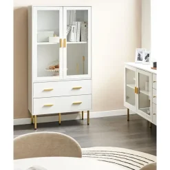 Leen Bakker MILORA - Buffetkast - Wit - MDF Sale