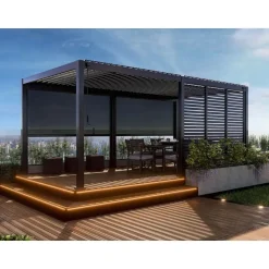 Mirador Deluxe terrasoverkapping 300 x 600 cm antraciet New