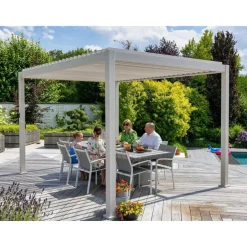 Mirador Deluxe terrasoverkapping 300 x 400 cm grijs New