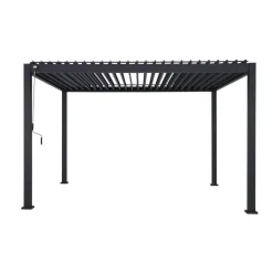 Mirador Deluxe terrasoverkapping 300 x 400 cm antraciet Outlet