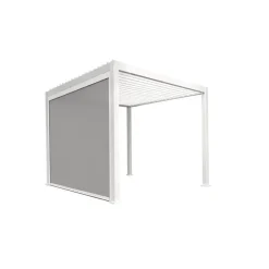 Mirador pull down zijscherm 4M windscherm wit Sale