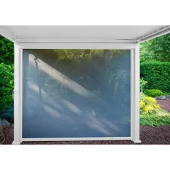 Mirador pull down zijscherm 4M windscherm wit Sale