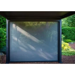 Mirador pull down zijscherm 4M windscherm antraciet