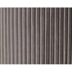 Beliani MIRAMAR - Poef - Grijs - 35/31 cm - Fluweel Clearance