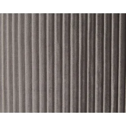 Beliani MIRAMAR - Poef - Grijs - 35/31 cm - Fluweel Clearance