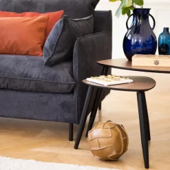 MISOU Bijzettafel Set van 2 - Bruin Outlet