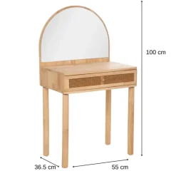 MISOU Make up tafel - Bruin Sale