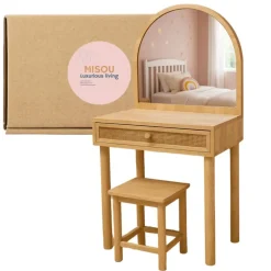 MISOU Make up tafel - Bruin Sale