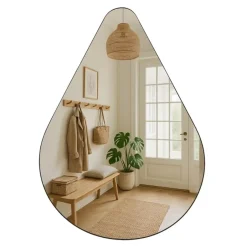 MISOU Spiegel Druppel Design Britta - Zwart Sale