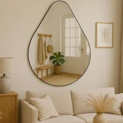 MISOU Spiegel Druppel Design Britta - Zwart Sale