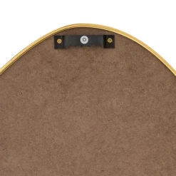 MISOU Spiegel Goud Wandspiegel Ovaal Wanddecoratie Badkamerspiegel 60x40cm Best