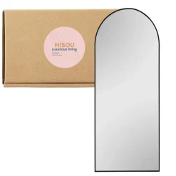 MISOU Spiegel Halfrond Julia - Zwart Online