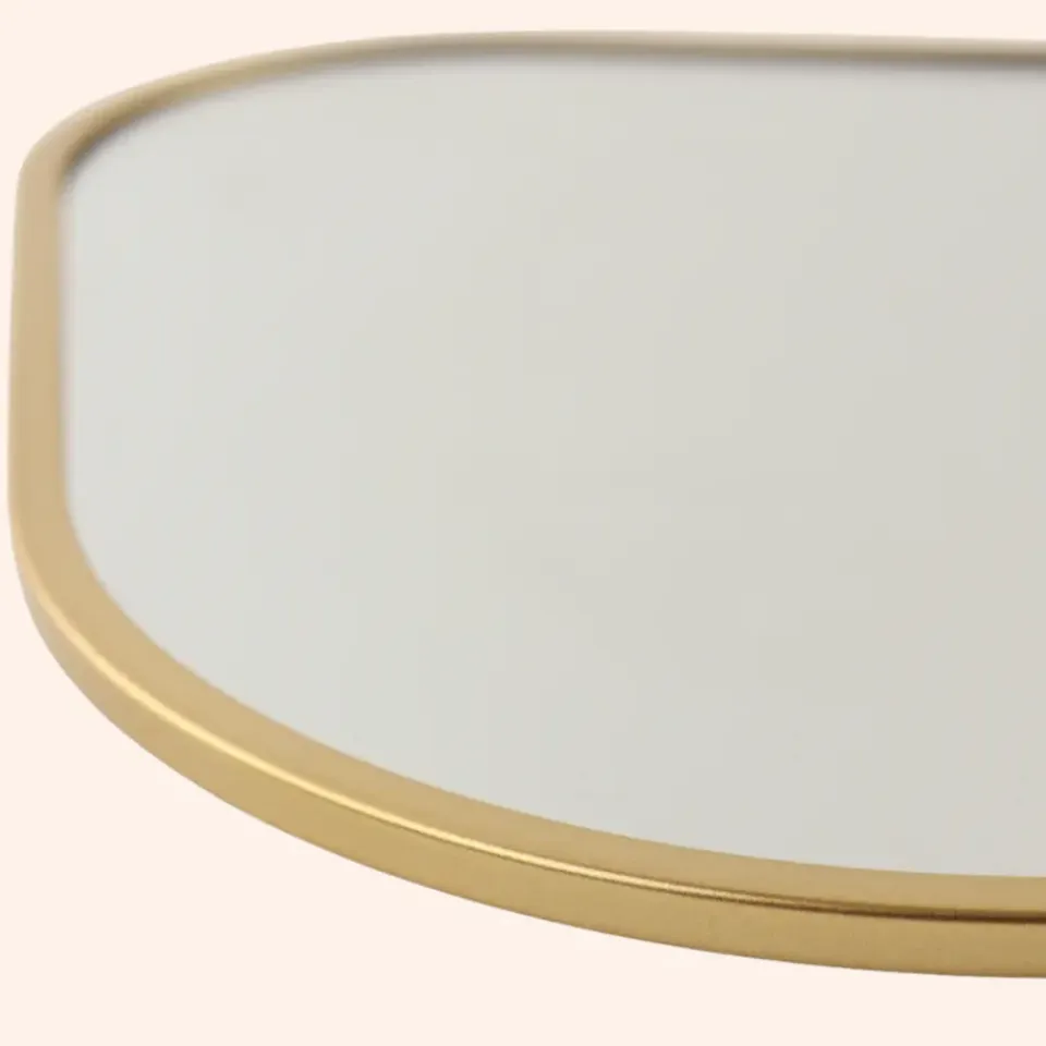 MISOU Spiegel Organische Vorm Goud 25x34cm Online