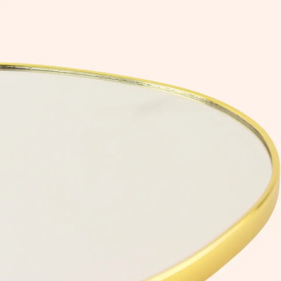 MISOU Spiegel Organische Vorm Goud 30x39cm Online