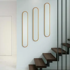 MISOU Spiegel Ovaal Moni - Goud Online