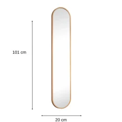 MISOU Spiegel Ovaal Moni - Goud Online