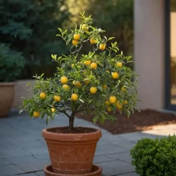 Plant in a Box Mix fruitbomen - Set van 4 - Hoogte 25-40cm - ⌀9cm Sale