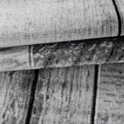 Muratap Modern Design Vloerkleed Parma - Zwart/Grijs - Laagpolig 200x290 cm Clearance