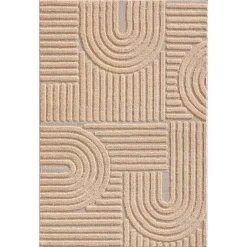 Muratap Modern Japandi Vloerkleed - Roze - Boho Scandinavisch - 200x290 cm Laagpolig Outlet