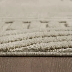 Muratap Modern Japandi Vloerkleed - Beige - Boho Scandinavisch - 160x230 cm Laagpolig Outlet