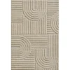 Muratap Modern Japandi Vloerkleed - Beige - Boho Scandinavisch - 200x290 cm Laagpolig