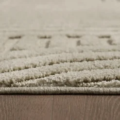 Muratap Modern Japandi Vloerkleed - Beige - Boho Scandinavisch - 200x290 cm Laagpolig