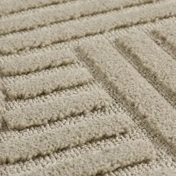 Muratap Modern Japandi Vloerkleed - Beige - Boho Scandinavisch - 200x290 cm Laagpolig