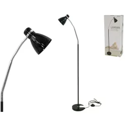 Gerimport Moderne Verstelbare Vloerlamp 140cm – Staand - Verstelbaar – Zwart New