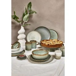 Leen Bakker Mok met oor Camille - groen - 400 ml