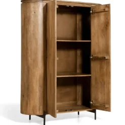 Collectables Mokka Wandkast Lichtbruin 115cm Online