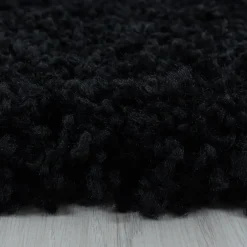 Muratap Monaco Soft Shaggy Hoogpolig Vloerkleed Black - 300x400 CM Outlet