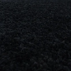 Muratap Monaco Soft Shaggy Hoogpolig Vloerkleed Black - 300x400 CM Outlet