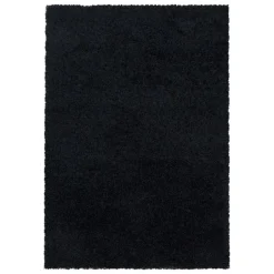 Muratap Monaco Soft Shaggy Hoogpolig Vloerkleed Black - 140x200 CM Outlet