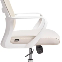 Leen Bakker MONARCH - Bureaustoel - Beige - Stof