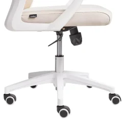 Leen Bakker MONARCH - Bureaustoel - Beige - Stof